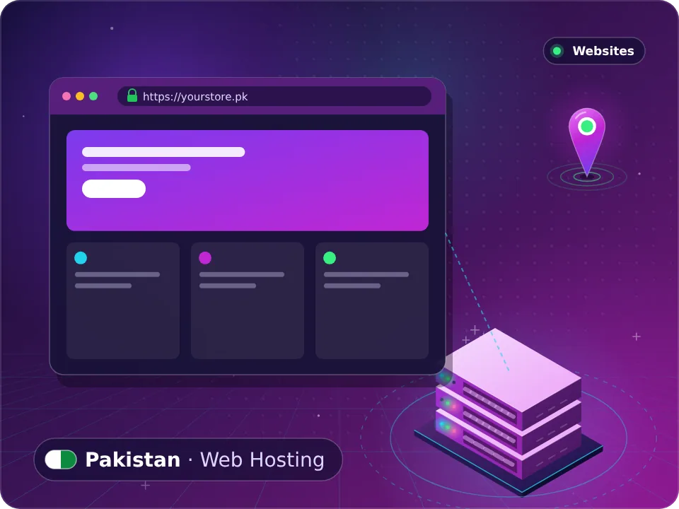 Pakistan Web hosting