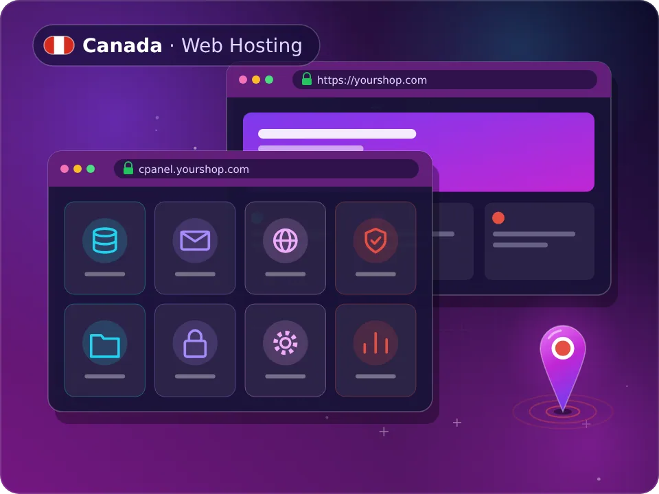 Canada Web hosting